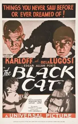 The Black Cat (1934) White T-Shirt - idPoster.com