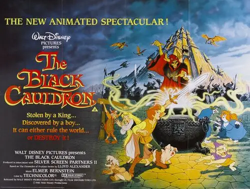 The Black Cauldron (1985) Men's Colored Hoodie - idPoster.com