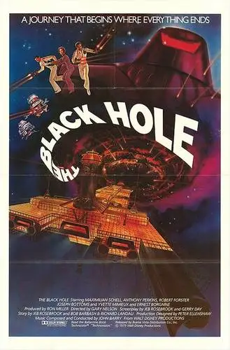 The Black Hole (1979) Men's Colored  Long Sleeve T-Shirt - idPoster.com