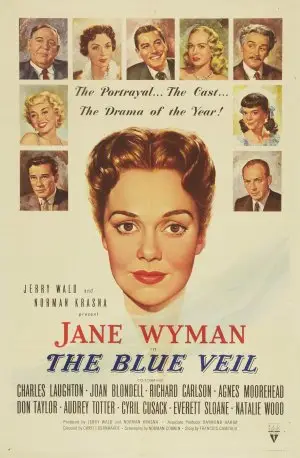The Blue Veil (1951) Protected Face mask - idPoster.com