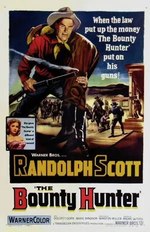 The Bounty Hunter (1954) Drawstring Backpack - idPoster.com
