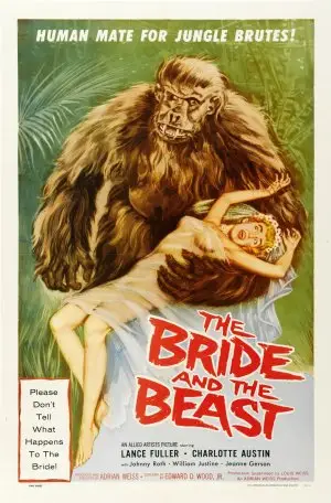 The Bride and the Beast (1958) White T-Shirt - idPoster.com