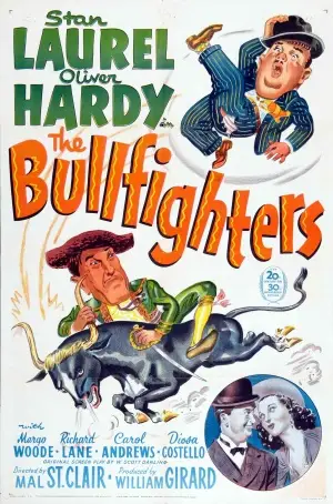 The Bullfighters (1945) White T-Shirt - idPoster.com