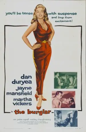 The Burglar (1957) Women's Colored Tank-Top - idPoster.com