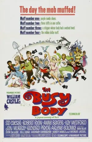 The Busy Body (1967) White T-Shirt - idPoster.com