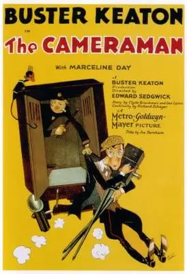 The Cameraman (1928) White Tank-Top - idPoster.com