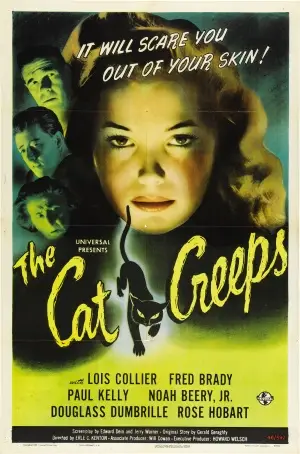 The Cat Creeps (1946) White T-Shirt - idPoster.com