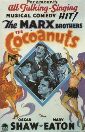 The Cocoanuts (1929) White T-Shirt - idPoster.com