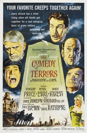 The Comedy of Terrors (1964) Men's Colored T-Shirt - idPoster.com