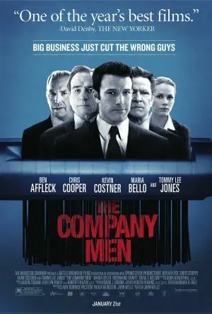 The Company Men (2010) White T-Shirt - idPoster.com