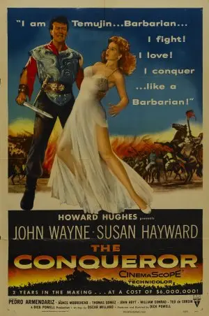 The Conqueror (1956) White T-Shirt - idPoster.com