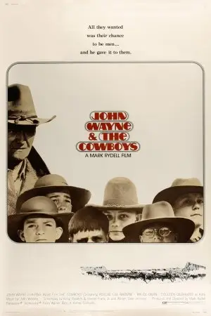 The Cowboys (1972) White T-Shirt - idPoster.com