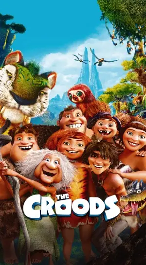 The Croods (2013) Men's Colored  Long Sleeve T-Shirt - idPoster.com