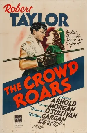 The Crowd Roars (1938) Men's Colored Hoodie - idPoster.com