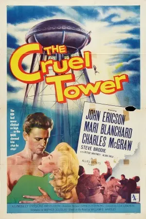 The Cruel Tower (1956) White T-Shirt - idPoster.com