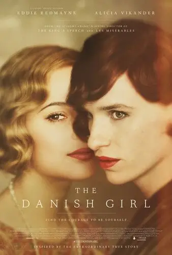 The Danish Girl (2015) White T-Shirt - idPoster.com