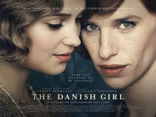 The Danish Girl (2015) Women's Colored T-Shirt - idPoster.com