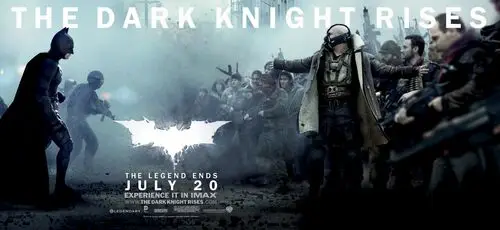The Dark Knight Rises (2012) Men's Colored T-Shirt - idPoster.com