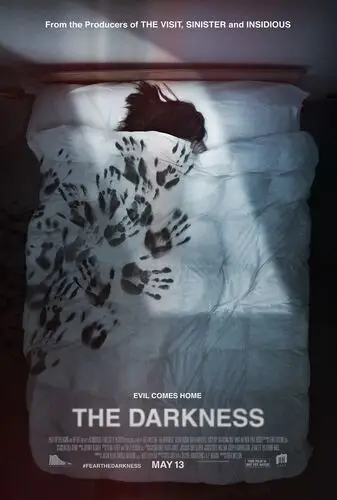 The Darkness (2016) White T-Shirt - idPoster.com