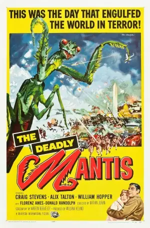 The Deadly Mantis (1957) Men's Colored Hoodie - idPoster.com