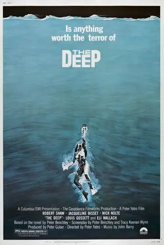 The Deep (1977) Women's Colored Hoodie - idPoster.com