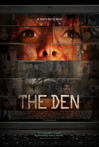 The Den (2013) White T-Shirt - idPoster.com