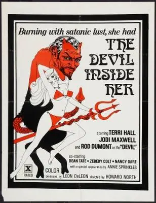 The Devil Inside Her (1977) Women's Colored T-Shirt - idPoster.com