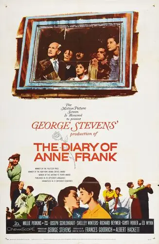 The Diary of Anne Frank (1959) White T-Shirt - idPoster.com