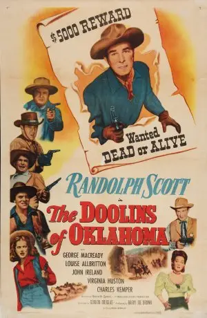 The Doolins of Oklahoma (1949) White T-Shirt - idPoster.com