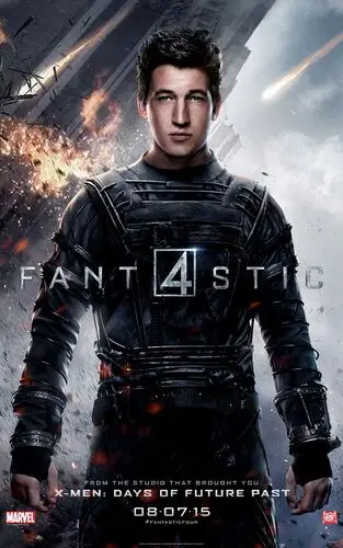 The Fantastic Four (2015) White T-Shirt - idPoster.com