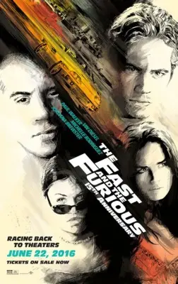 The Fast and the Furious (2001) White T-Shirt - idPoster.com