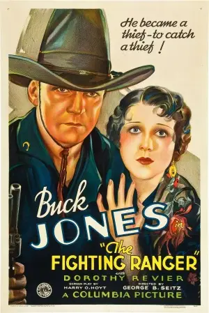 The Fighting Ranger (1934) Women's Colored  Long Sleeve T-Shirt - idPoster.com