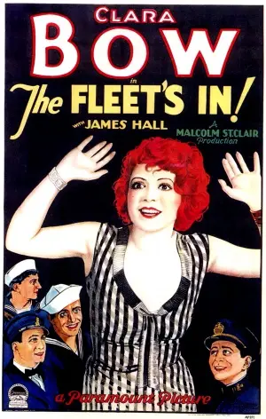 The Fleet's In (1928) White Tank-Top - idPoster.com