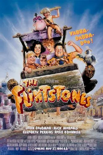 The Flintstones (1994) White T-Shirt - idPoster.com