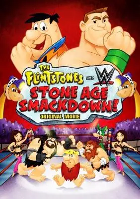 The Flintstones and WWE: Stone Age Smackdown (2015) Women's Colored Tank-Top - idPoster.com