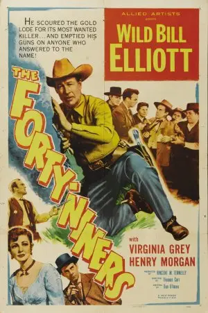 The Forty-Niners (1954) White T-Shirt - idPoster.com