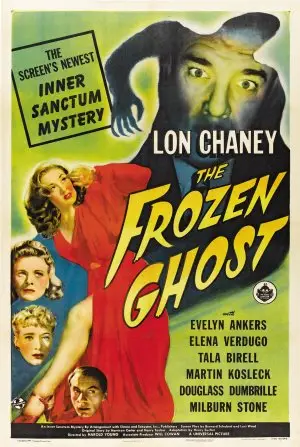The Frozen Ghost (1945) Women's Colored  Long Sleeve T-Shirt - idPoster.com