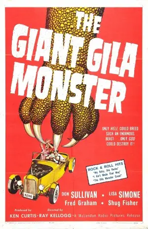 The Giant Gila Monster (1959) White T-Shirt - idPoster.com