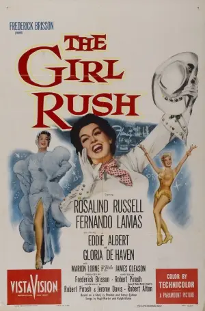 The Girl Rush (1955) White T-Shirt - idPoster.com