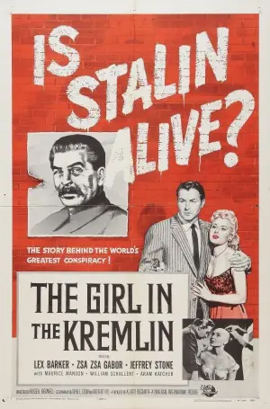 The Girl in the Kremlin (1957) Drawstring Backpack - idPoster.com
