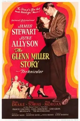 The Glenn Miller Story (1953) Women's Colored  Long Sleeve T-Shirt - idPoster.com