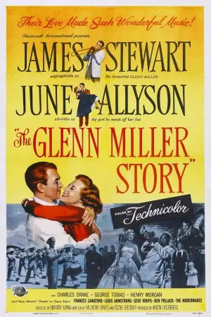 The Glenn Miller Story (1953) Men's Colored  Long Sleeve T-Shirt - idPoster.com