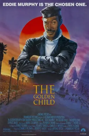 The Golden Child (1986) Drawstring Backpack - idPoster.com