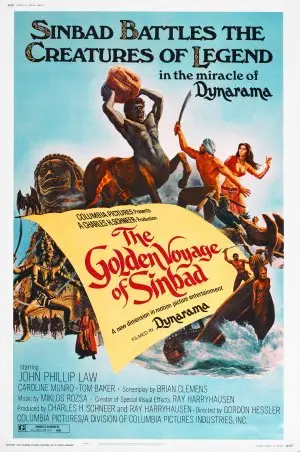 The Golden Voyage of Sinbad (1974) White Tank-Top - idPoster.com
