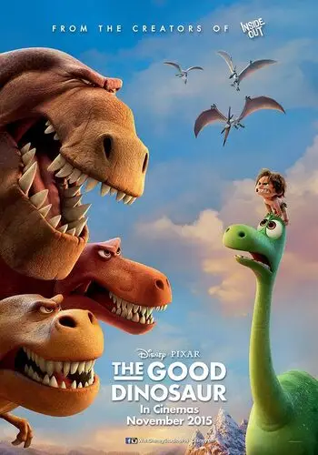 The Good Dinosaur (2015) White T-Shirt - idPoster.com