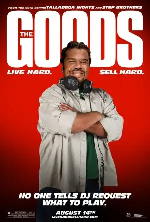 The Goods: Live Hard, Sell Hard (2009) White T-Shirt - idPoster.com