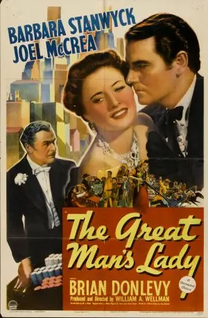 The Great Mans Lady (1942) White T-Shirt - idPoster.com