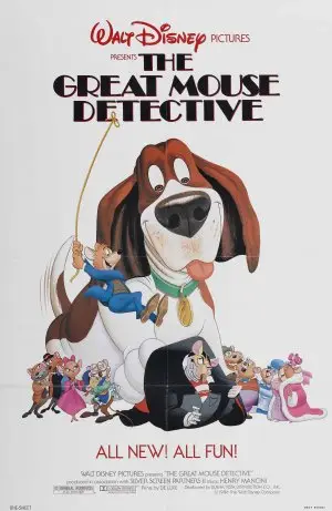 The Great Mouse Detective (1986) Women's Colored Tank-Top - idPoster.com