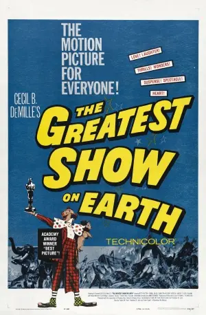 The Greatest Show on Earth (1952) White T-Shirt - idPoster.com