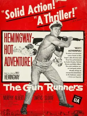 The Gun Runners (1958) Drawstring Backpack - idPoster.com